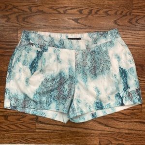 Mossimo blue watercolor shorts